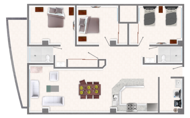 Departamento Tipo-A
